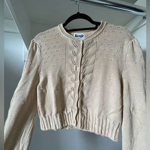 Authentic NWT Rouje open sweater in size 38